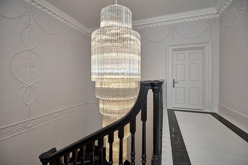 Brillante Classico Stairwell Luxury Classic Chandelier