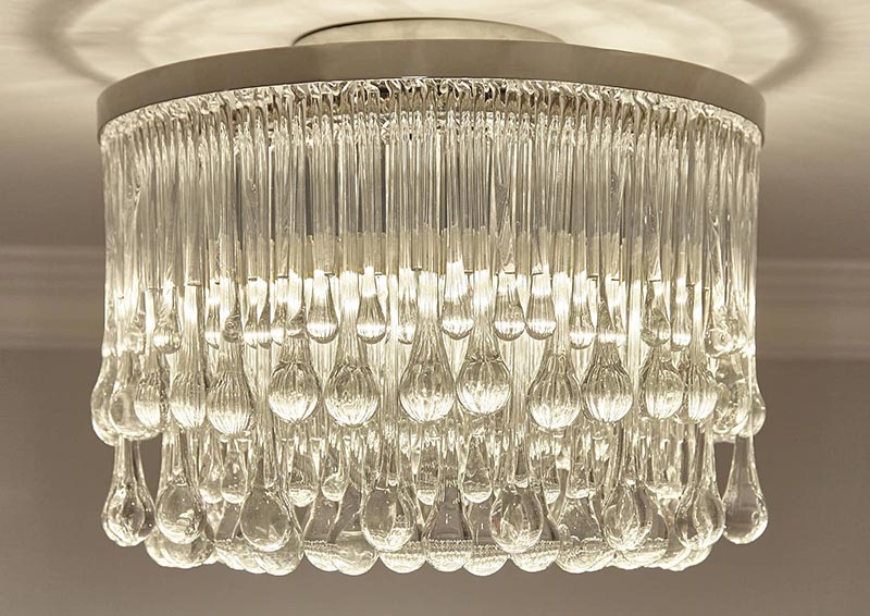 Contemporary Chandelier Droplets Chandelier IV