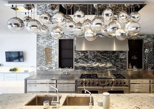 Globbi Cromatti Junior Kitchen Custom-made Contemporary Chandelier