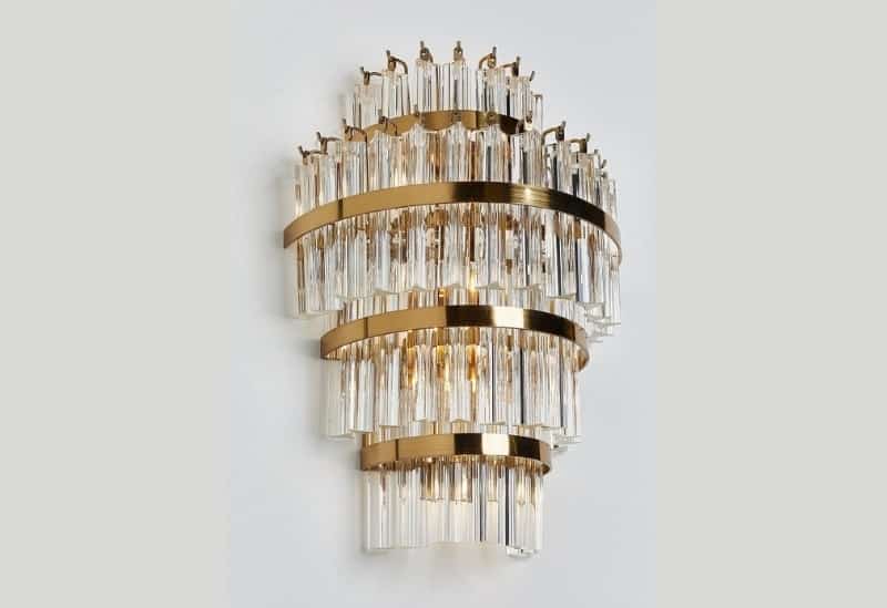Brillantino sconce gold plated - Wall Sconces