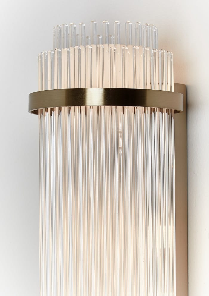 Luxury Wall Sconces - Eccellenza Brass Plated