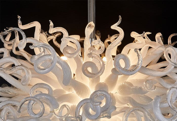 Corale Bianco Argento Chandelier 4