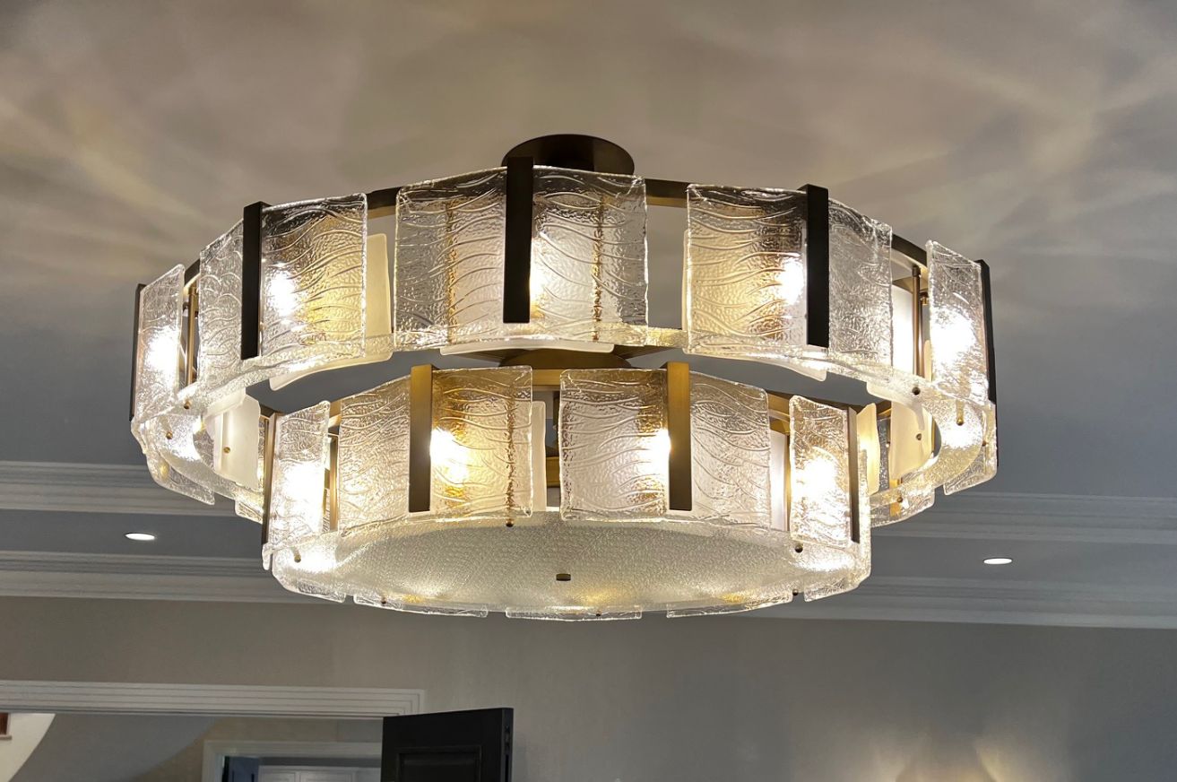 Foglio Inverno Contemporary Chandelier